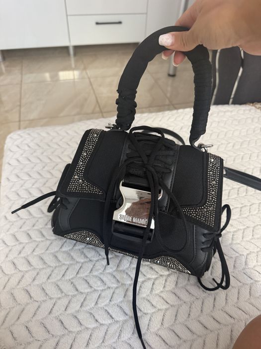 Geantă Steve Madden neagră – eleganta /versitabila