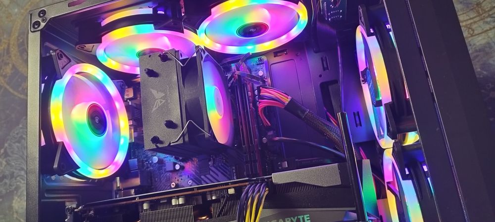 Игровой Компьютер для учебы и игр .Radeon rx 6600 xt 8 gb Gigabyte ...