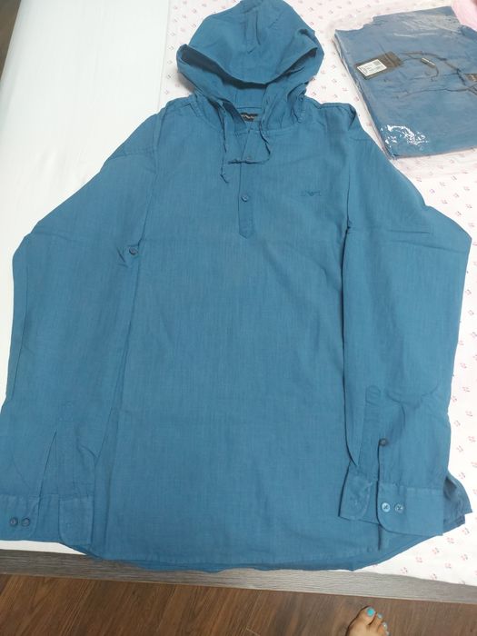 Рубашки с капюшоном 100% х/б