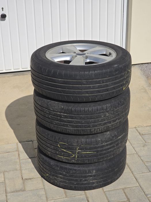 Set 4 roți Ford 205/55 R16 vară