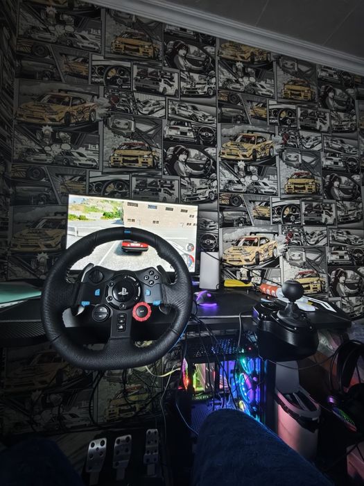 Игровой руль Logitech g29+shifter