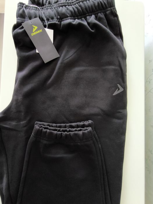 Брюки для мужчин,чёрный,рр: 2XL, S,фирма DEMIX,состав:70% хлопок,30%пэ