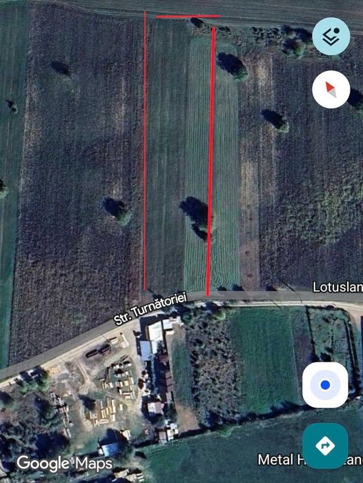 Vind teren în zona Sătuc  com Berca
