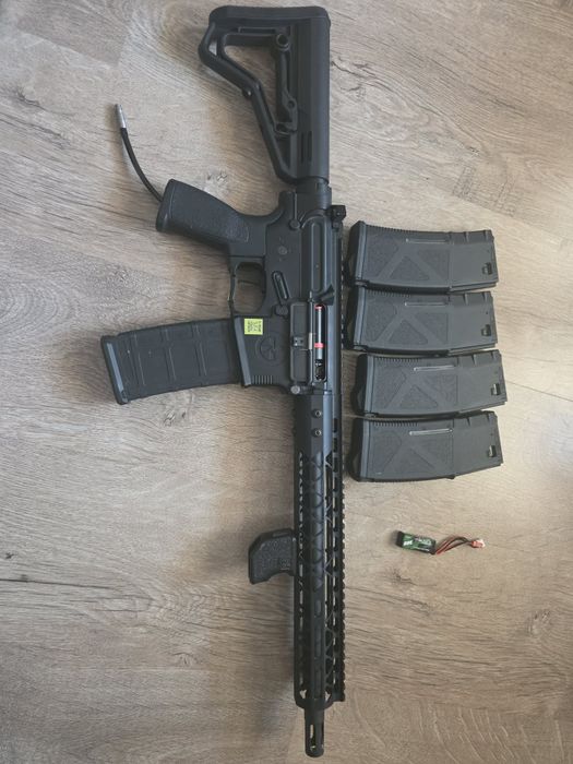 Airsoft/еърсофт HPA реплика м4 novritsch ss4 mk2 fullmetal