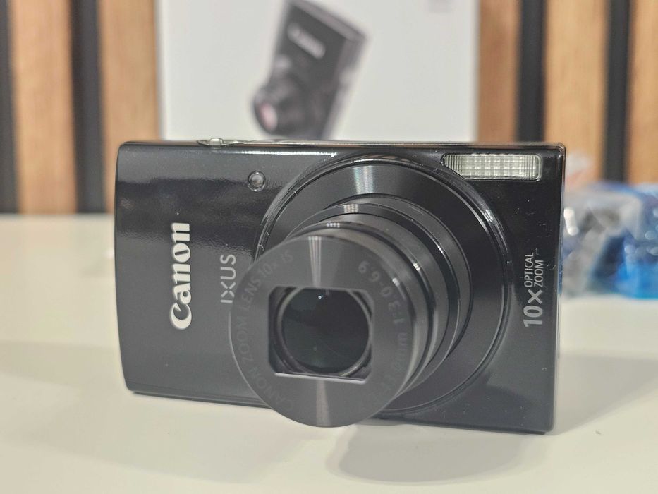 Y2K Aparat foto digital compact  Canon Ixus 180 20MP 10x Zoom ca nou