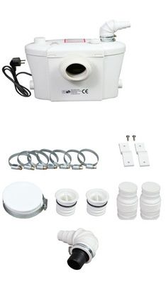 Homac фикальный канализационный насос для туалет дренаж насос fekalniy