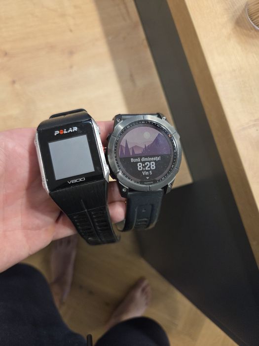 Pachet Garmin fenix 7 X Safir Solar Titan si  Polar