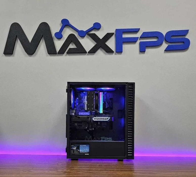 Геймърски Компютър! Ryzen 7 7800X3D, 32GB DDR5, RTX 5070 - НОВ