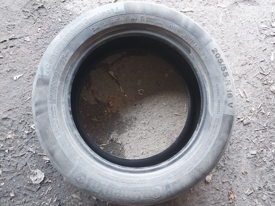4 шины Continental 205 55 R16.