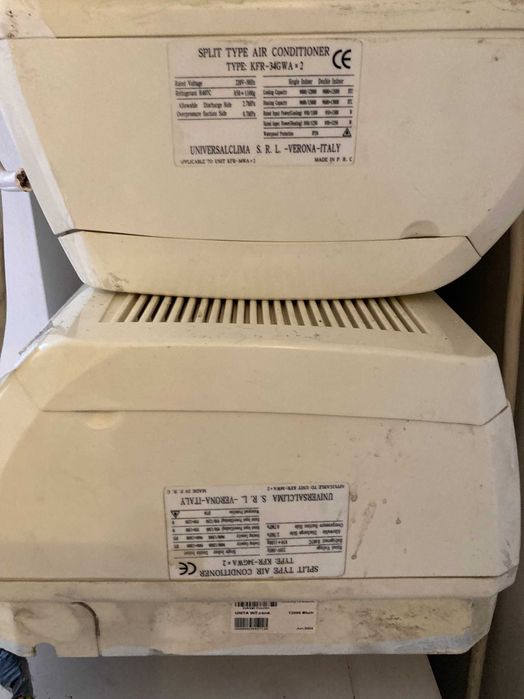 ДВОЕН климатик (Спли) SUSHIMA – Едно външно и две вътрешни тела