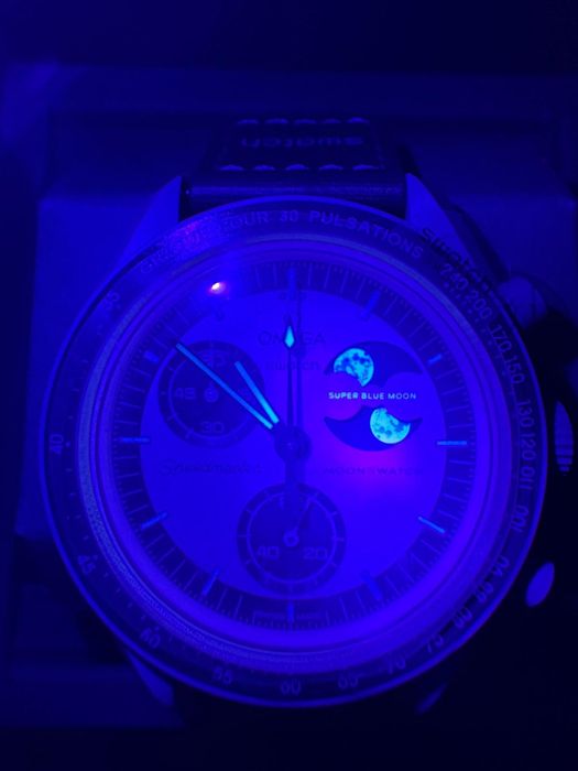 Omega & Swatch Super Blue Moon