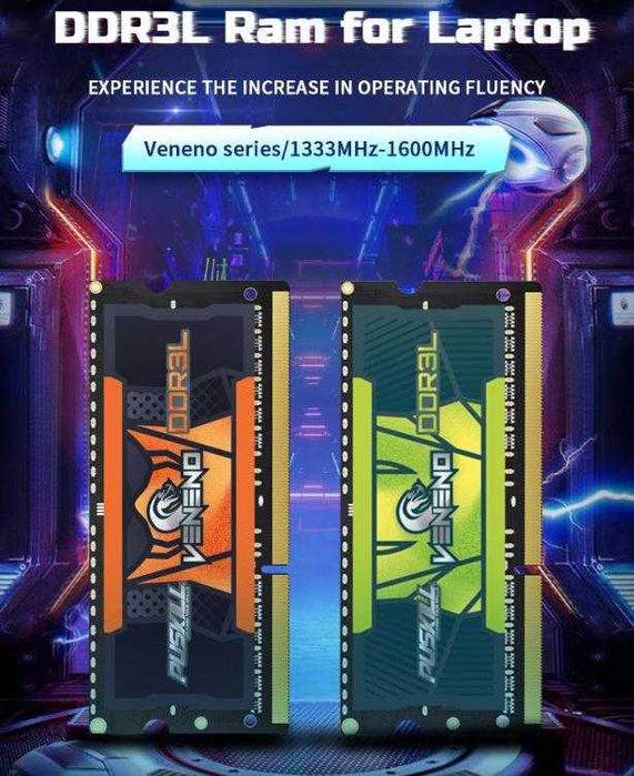 Laptop RAM 8GB DDR3L 1600MHz 1333MHz 1.35V SODIMM Памет Лаптоп 204-pin