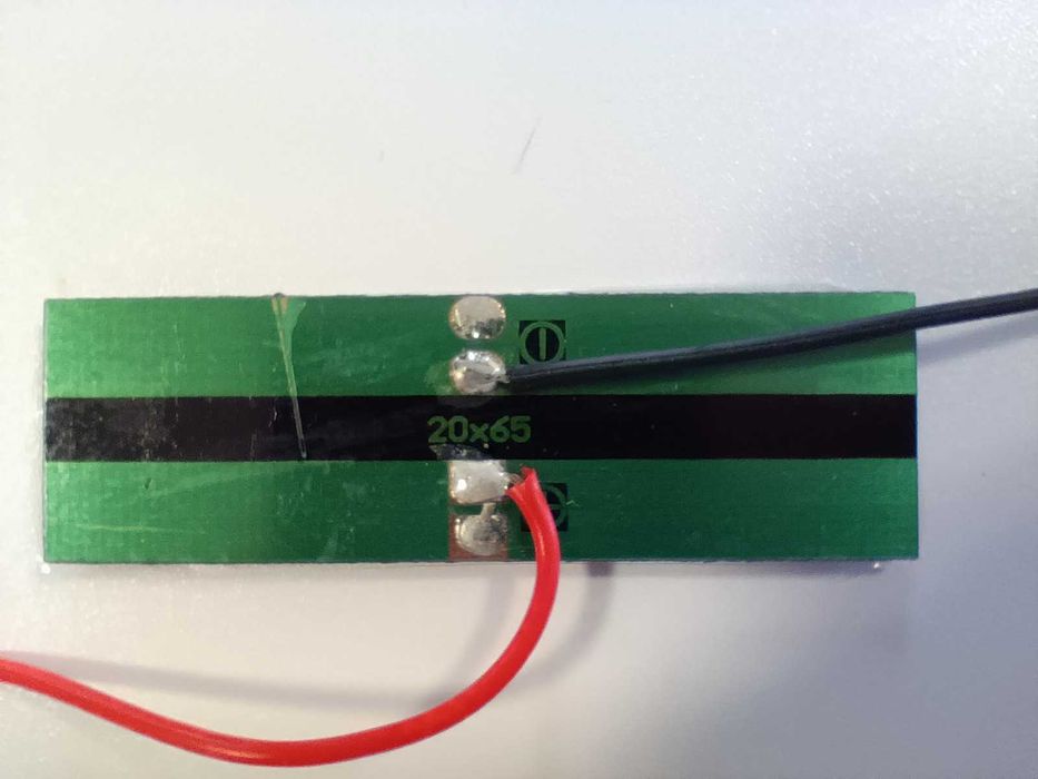 Set 12 x mini panouri solare monocristalin 6.5x2 cm - NOU - DIY