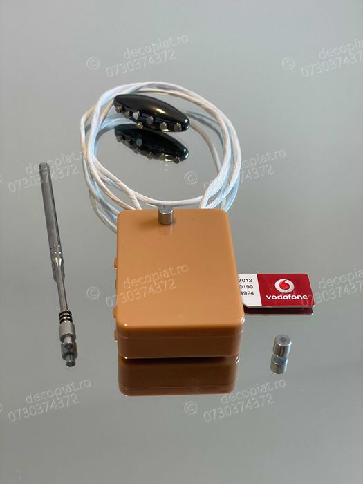 Sistem cu Magnet - Cutie GSM Microvibratii, Casca Magnet de Copiat