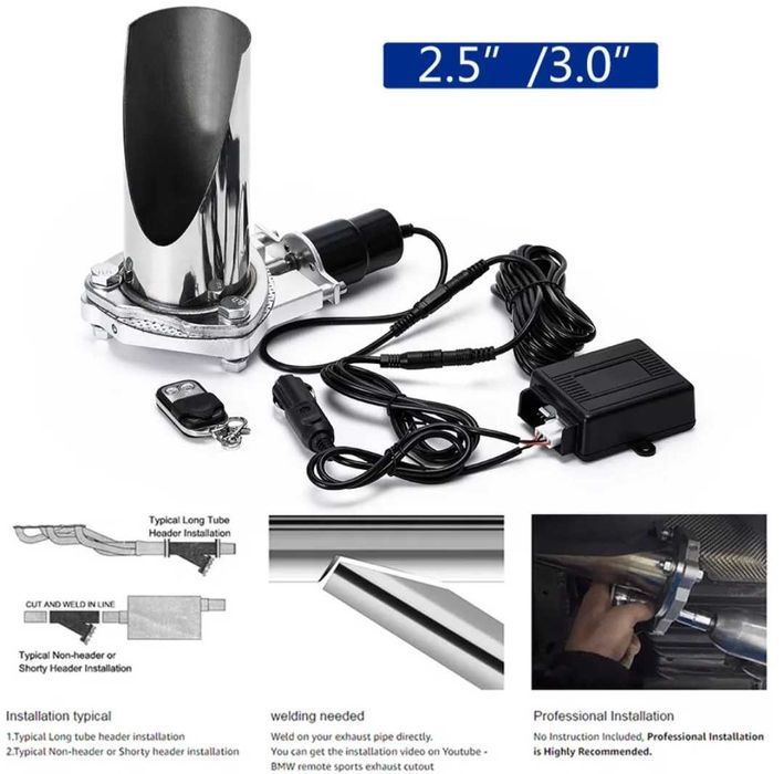 Универсална Кът оф клапа за генерацията с дистанционно cut off valve