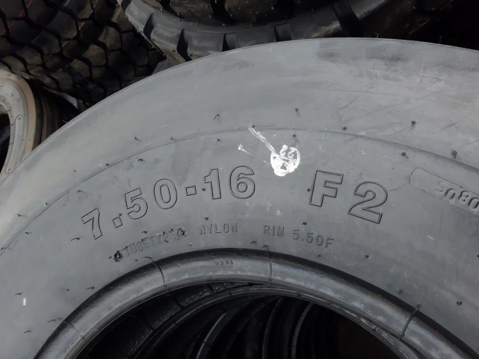 7.50-16 Cauciucuri noi de directie cu garantie 2 ani si livrare TVA