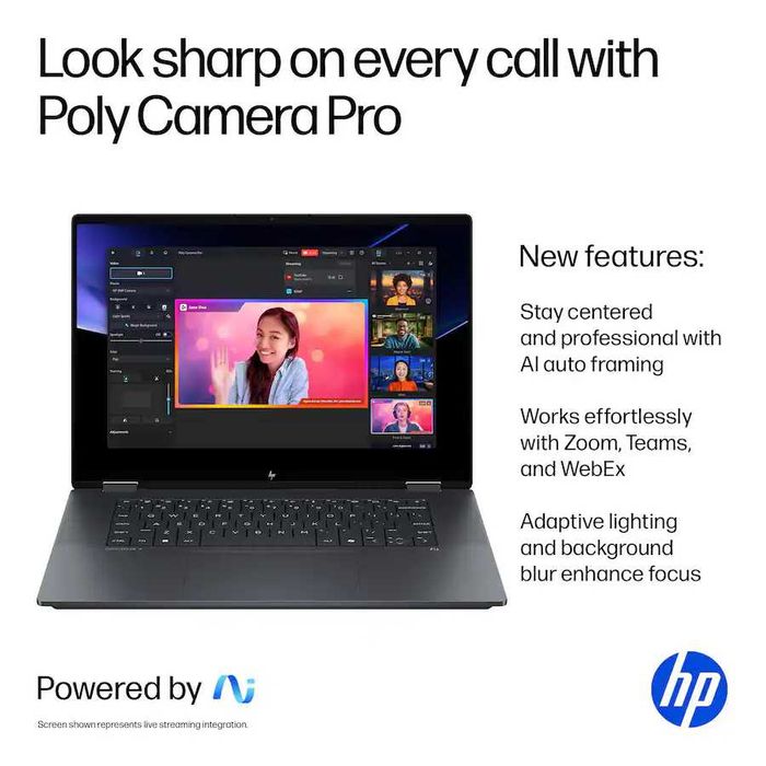 Laptop 2-in-1 HP Envy OmniBook X Flip 16" 3K OLED 120Hz Intel Ultra 9 288V 32GB Ram 2TB SSD Win11 Firma-Factura-Garantie Alien-Store