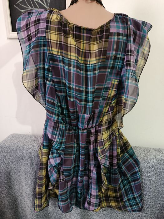 Cămașă Next superbă cu volănașe eleganta office vaporoasa mărimea M/L