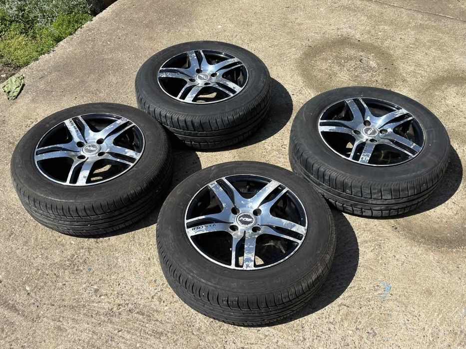 Летни гуми с алуминиеви джанти 14 цола