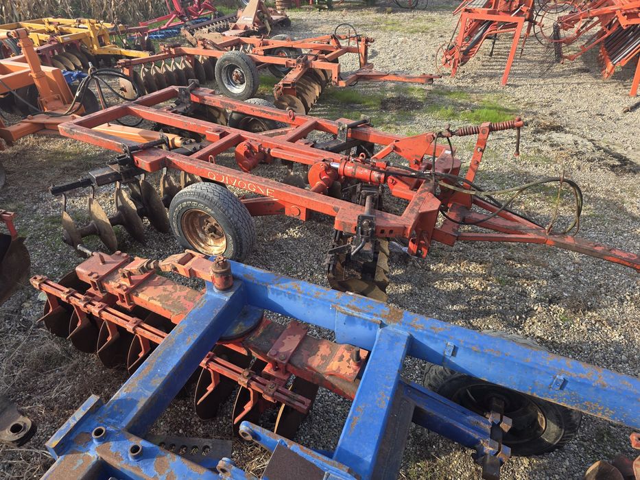 Disc plug freza teradisc compaktor met remorca