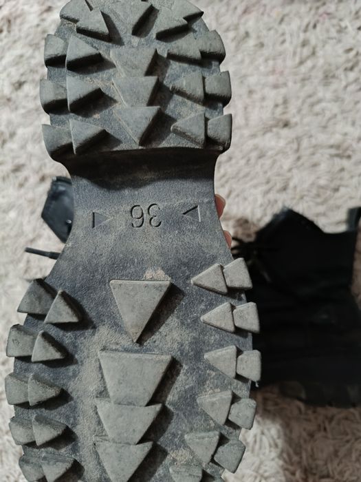 Ботинки женские кожаные