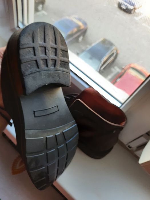 Ghete aviator piele întoarsă, mărimea 42, made in Germany,  impecabili