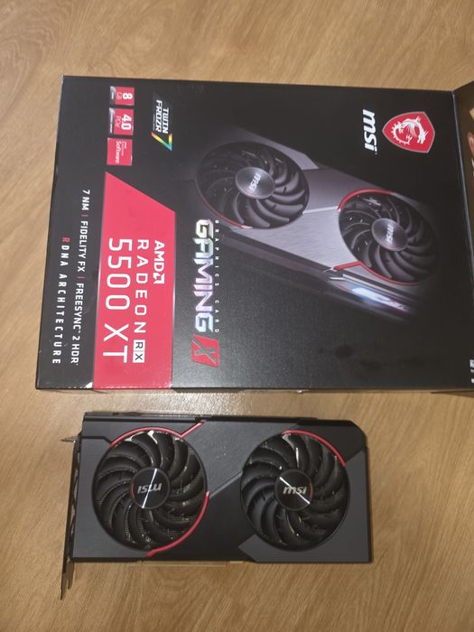 Видеокарта RX 5500xt 8gb, RAM 16gb , M.2 NVMe SSD