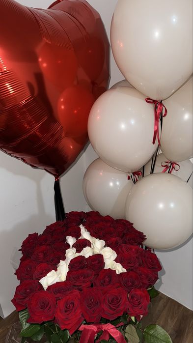 Свежие цветы буквой А