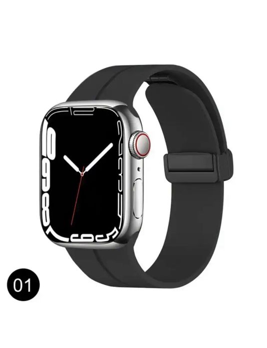 Curea Ceas Apple Watch Orice Serie Folie Silicon Husa