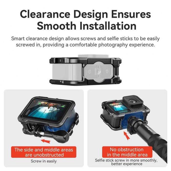 Cadru metalic frame protectie camere actiune GoPro Hero 13 12 11 10 9