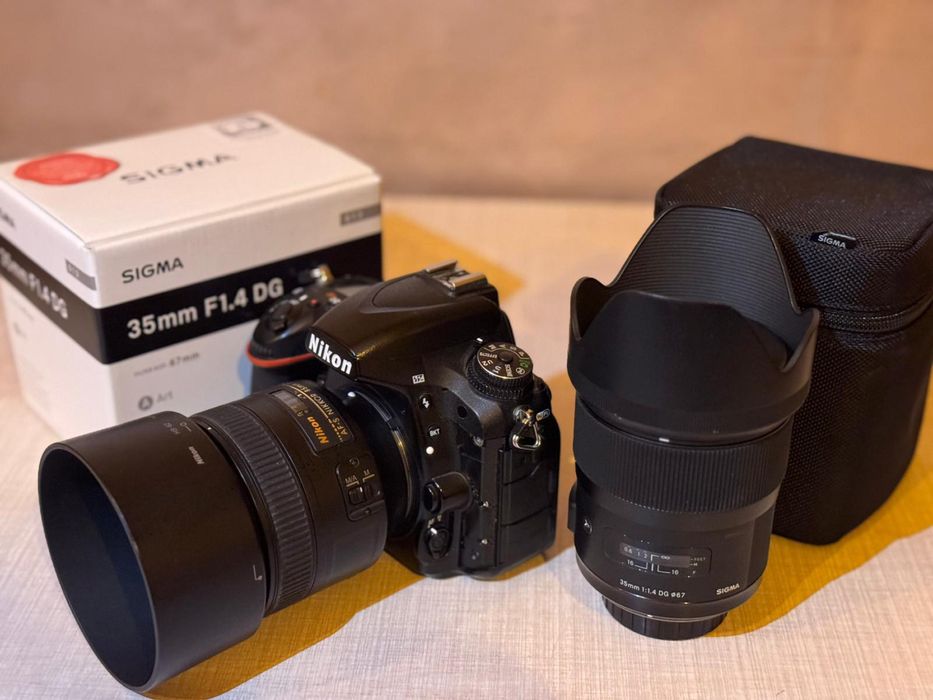 Nikon D750 / Sigma 35 mm / 85 mm montura Nikon