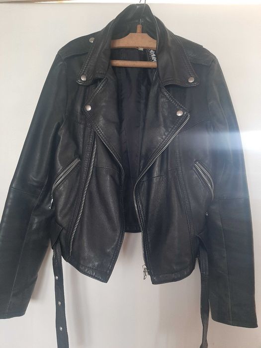 Късо яке Естествена кожа