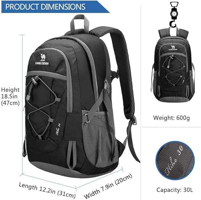 Rucsac de alpinism CAMEL CROWN,Tramp 30,30 l,nou