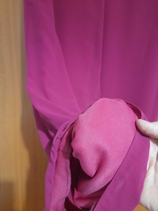 Pantaloni eleganti din voal dublat 42-44