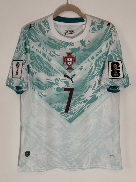 Tricou fotbal Portugalia Away World Cup Ronaldo