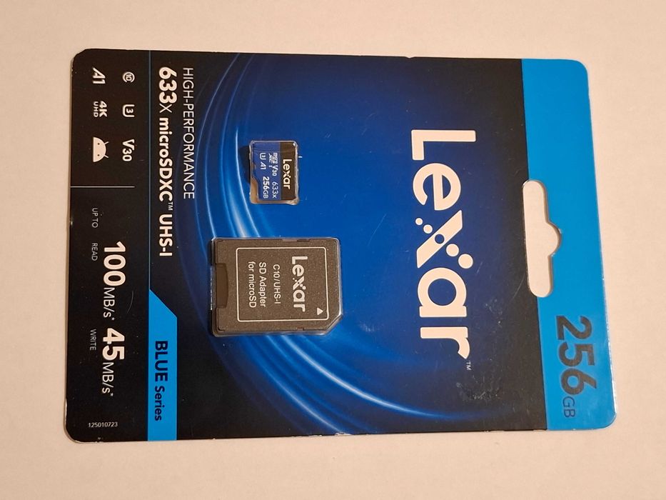 Цена по Договаряне 256GB Micro SD Карта Памет Lexar SanDisk
