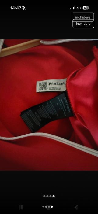 Bluză trening Palm Angels  marimea L