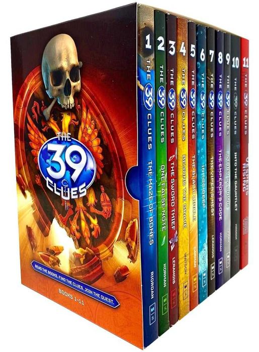 The 39 Clues Series 1 = 11 Books Collection Box Set Pack
