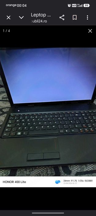 Leptop Lenovo stare foarte bună și aparat Kodac