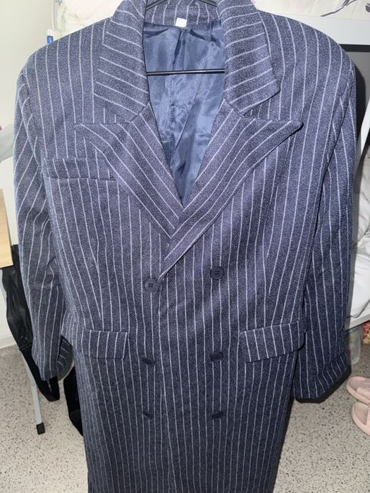 Пальто женкое темно синее