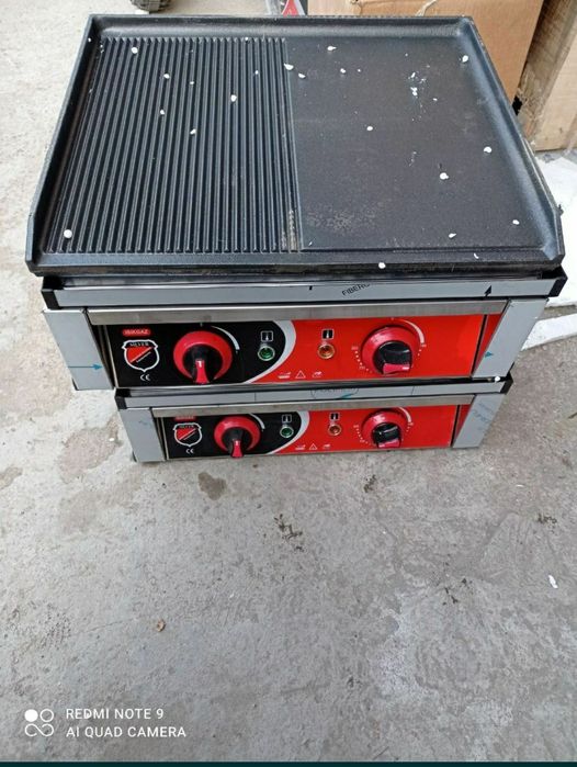 Tostir, izgira friturnitsa gamburger apart fasfud uchun barchasi OPTIM