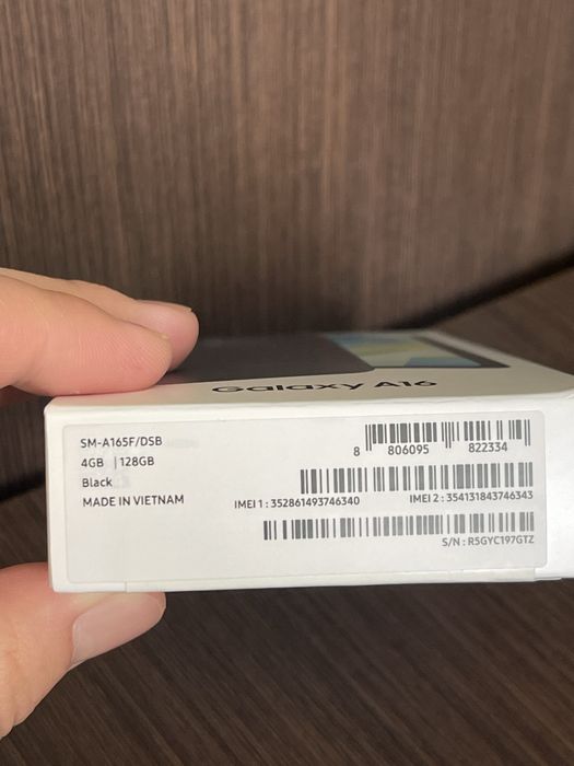 ЗАПЕЧАТАН Samsung Galaxy A16 128GB 4GB Евтин Телефон Самсунг Галакси