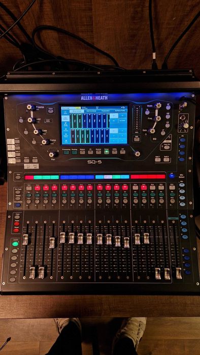 Mixer Digital Allen & Heath SQ5 / Schimb cu Wing Compact