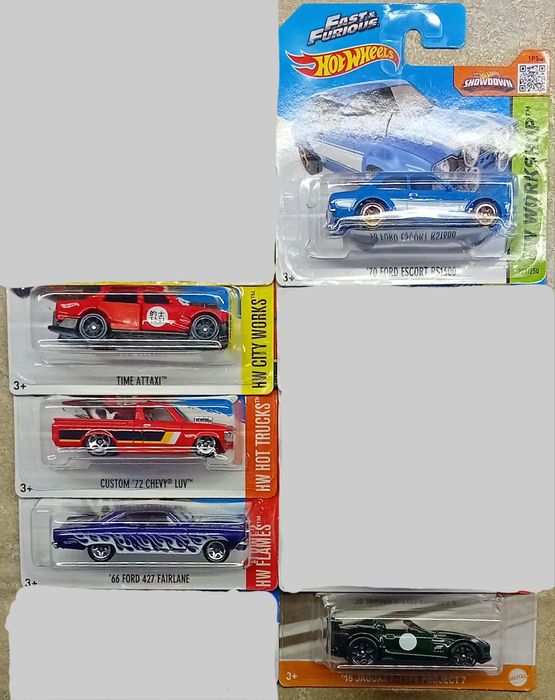 Чисто нови метални колички на Хот Уилс/Hot Wheels 1:64!