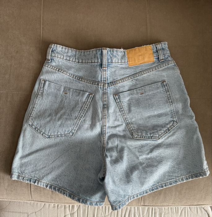 Джинсовые шорты ZARA