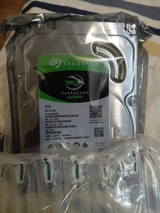 Продам новый жёсткий диск на 2тб