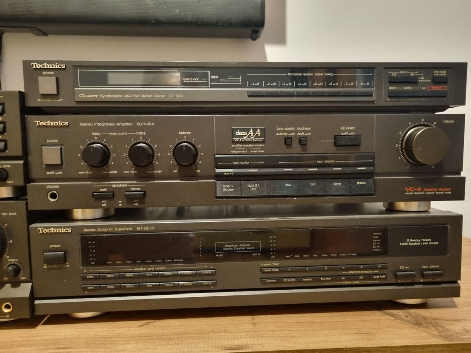 Linie audio Technics Cdplayer, Tuner, Deck, Amplificator, Pick-up