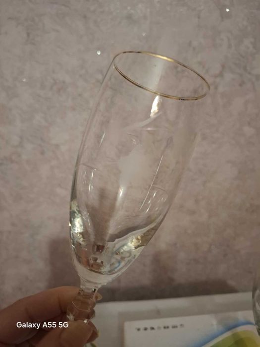 Комплект  стъклени Чаши