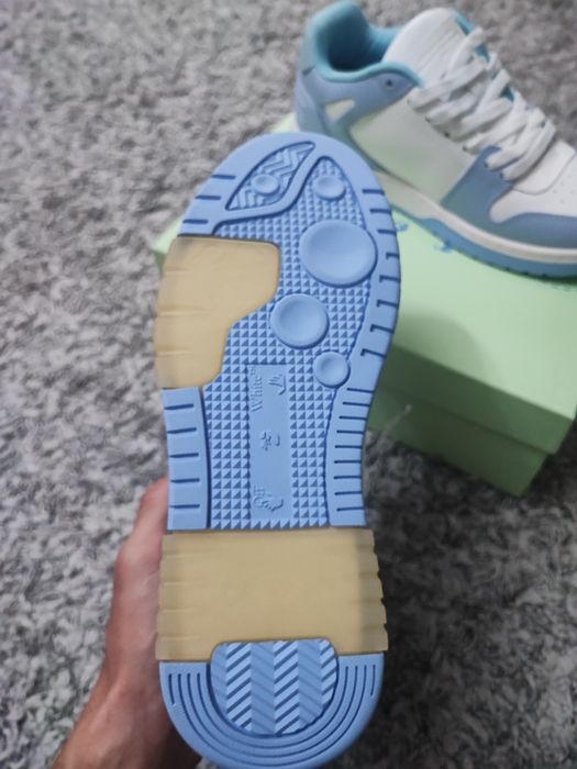Adidasi Off-White Out Of Office light blue(albastri) 41-42