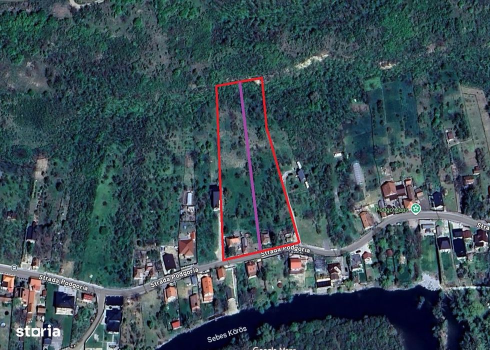 Teren intravilan - 3900 mp - Podgoria - IMOBIHOR